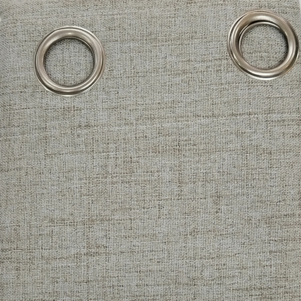 Add sleek sophistication to any room with our eyelet blockout curtain in textured beige. Designed with a contemporary eyelet finish for easy hanging, this ready‑made blockout curtain ensures complete darkness, insulation, and privacy while elevating your décor