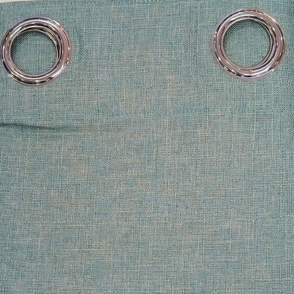 Elegant Duck Egg Green Eyelet Curtain – Self-lined, durable, and easy to hang. Adds calming style, privacy, and insulation to any room.
