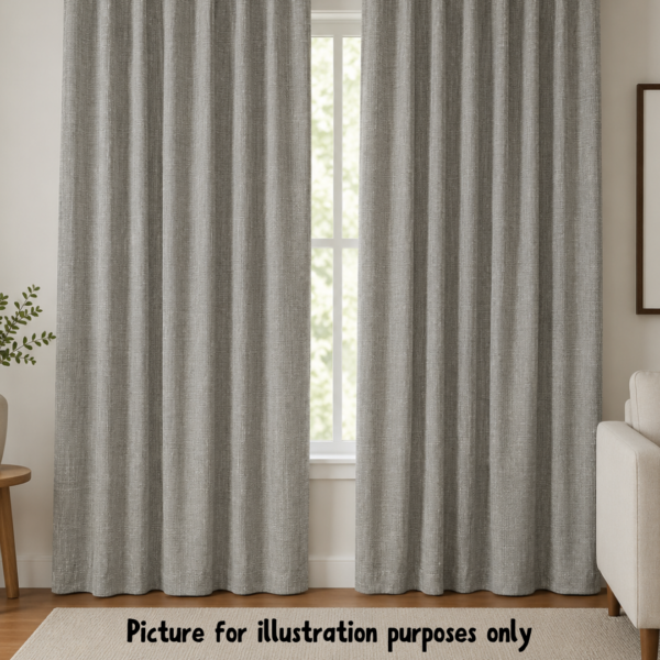 grey curtain blockout curtain