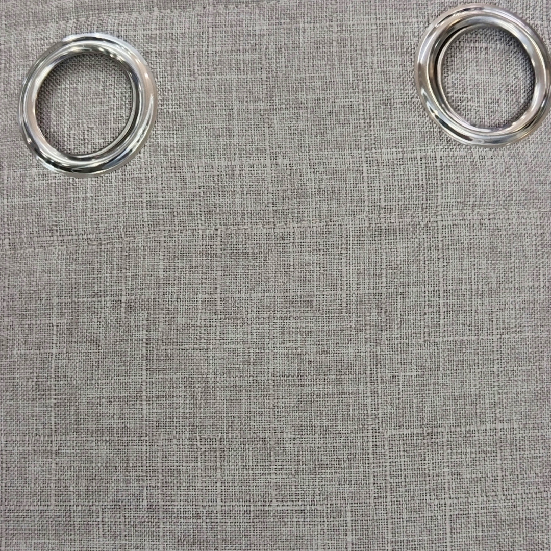 Silver Eyelet Curtain Shop Eyelet Curtains at Fathimas Curtain Centre. Locally made quality curtains with modern eyelet heading, self-lined fabric, and elegant design. Serving the KZN South Coast.